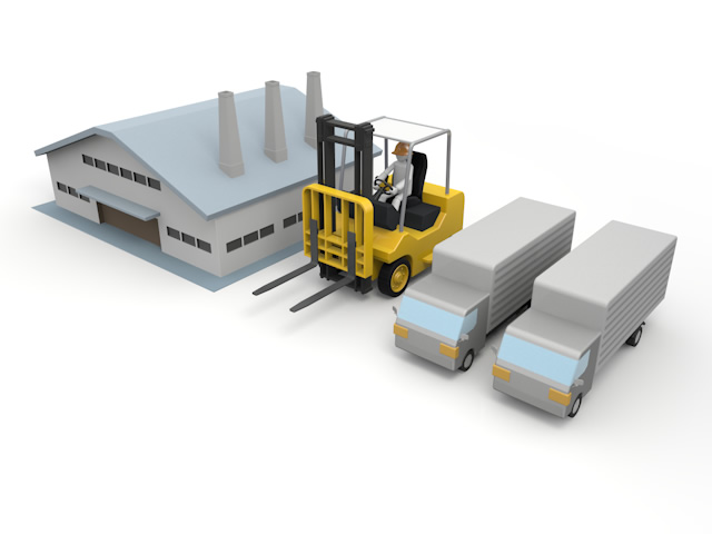 トラック - 生産/イラスト/インダストリー/写真/イメージ/フォト/フリー素材