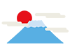 Mt. Fuji ｜ Sunrise ｜ New Year ｜ Free Illustrations ｜ People / Seasons / Events
