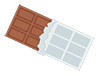 Valentine's Day ｜ Chocolate bar ――Free illustration ｜ People / seasons / events