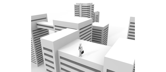 ビジネスマン/ビル/屋上 - イラスト/写真/フリー素材/クリップアート/フォト/商用使用OK