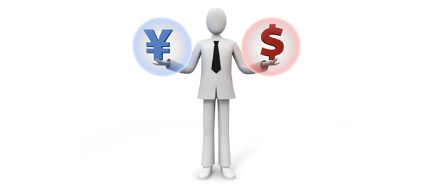 為替相場/ドル/円 - イラスト/写真/フリー素材/クリップアート/フォト/商用使用OK
