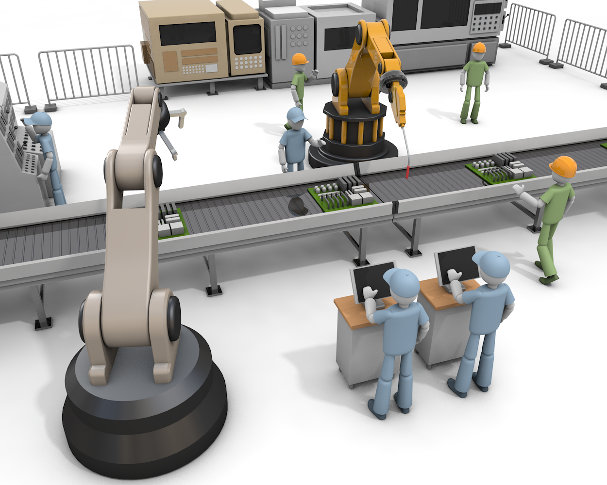 オートメーション / 工場 - 生産/イラスト/インダストリー/写真/イメージ/フォト/フリー素材