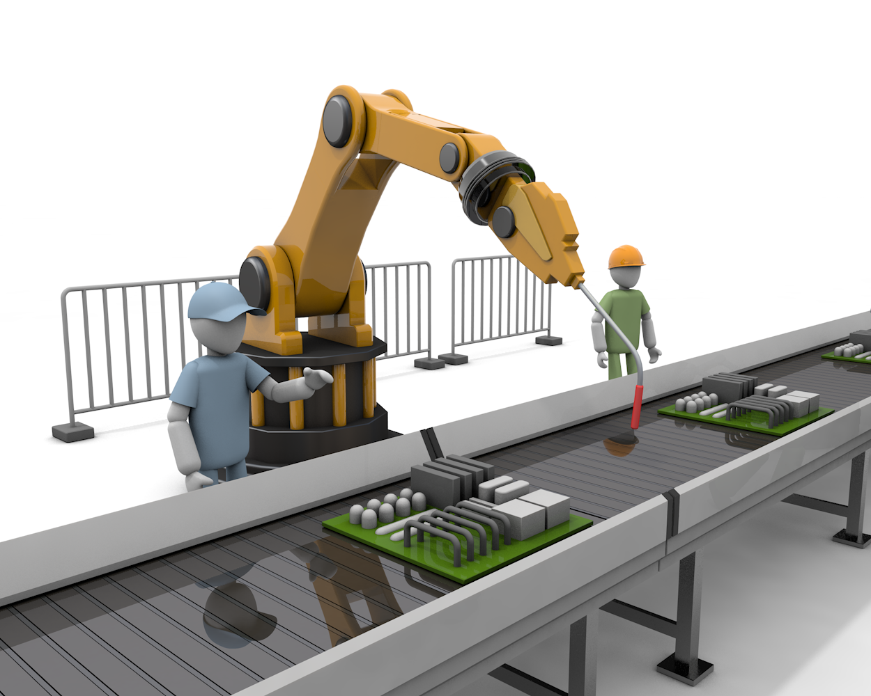 期間工 / 教わる / 教育 - 生産/イラスト/インダストリー/写真/イメージ/フォト/フリー素材