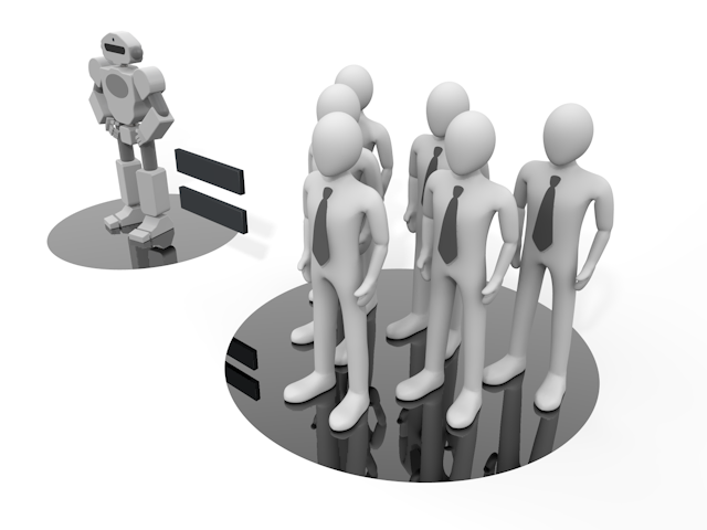 ロボット一体で数人の人間の労力｜機械社会 - テクノロジー / 技術開発 / 写真 / 3D / 科学 / イラスト / フォト / 無料 / 機械