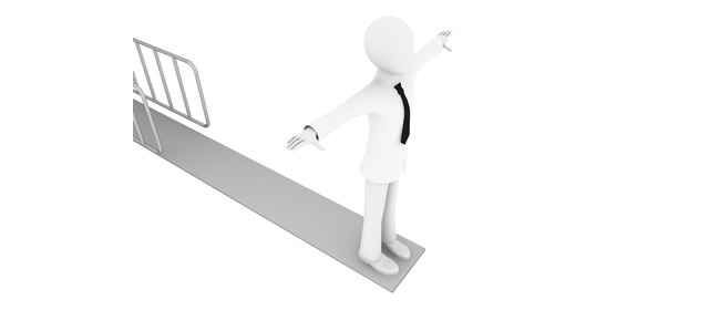 腹を括る/飛び込み台/ジャンプ - イラスト/写真/フリー素材/クリップアート/フォト/商用使用OK