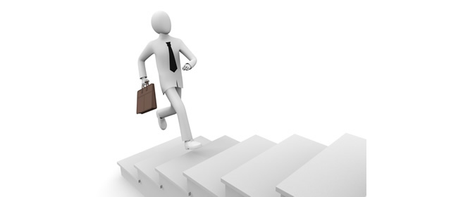 走る/急ぐ/ビジネスマン/出世 - イラスト/写真/フリー素材/クリップアート/フォト/商用使用OK