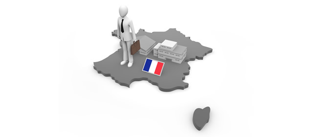 フランスの国旗/企業/会社 - イラスト/写真/フリー素材/クリップアート/フォト/商用使用OK