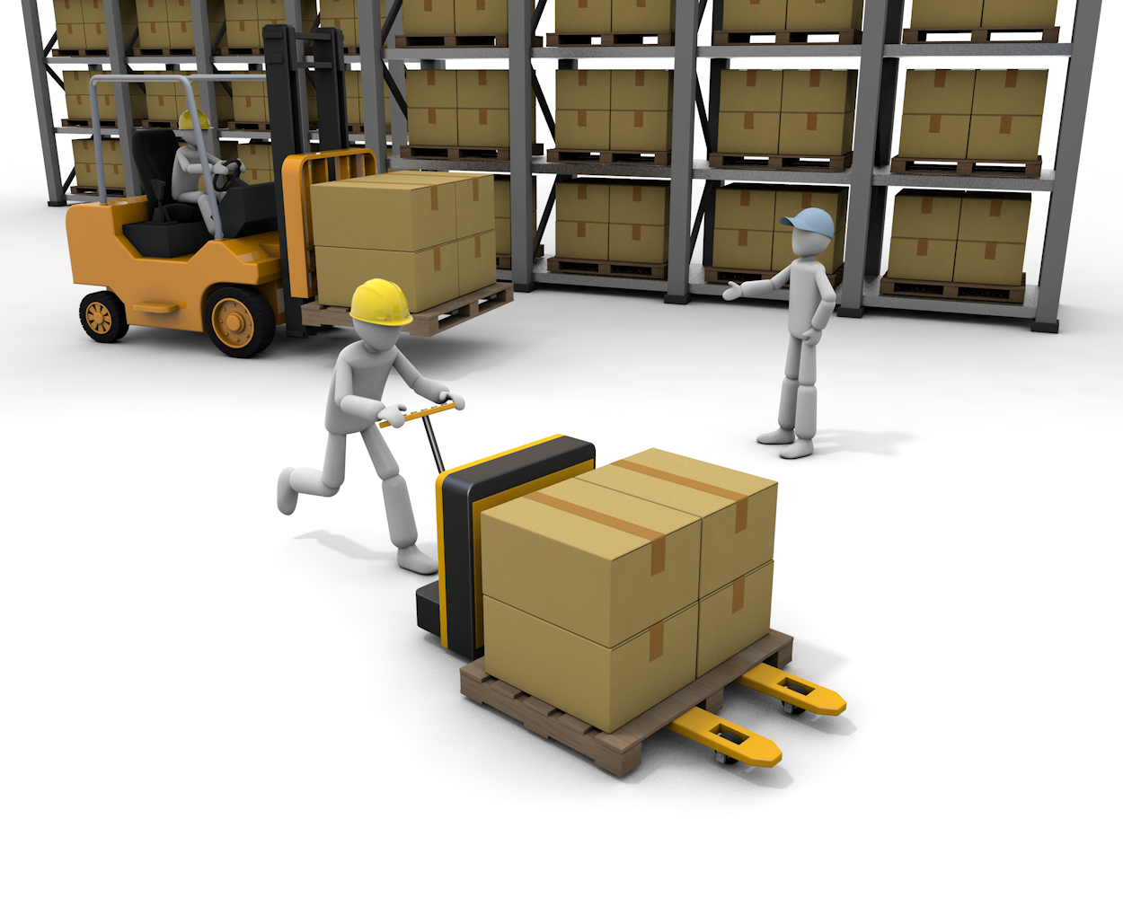 軽作業/重労働 - 生産/イラスト/インダストリー/写真/イメージ/フォト/フリー素材