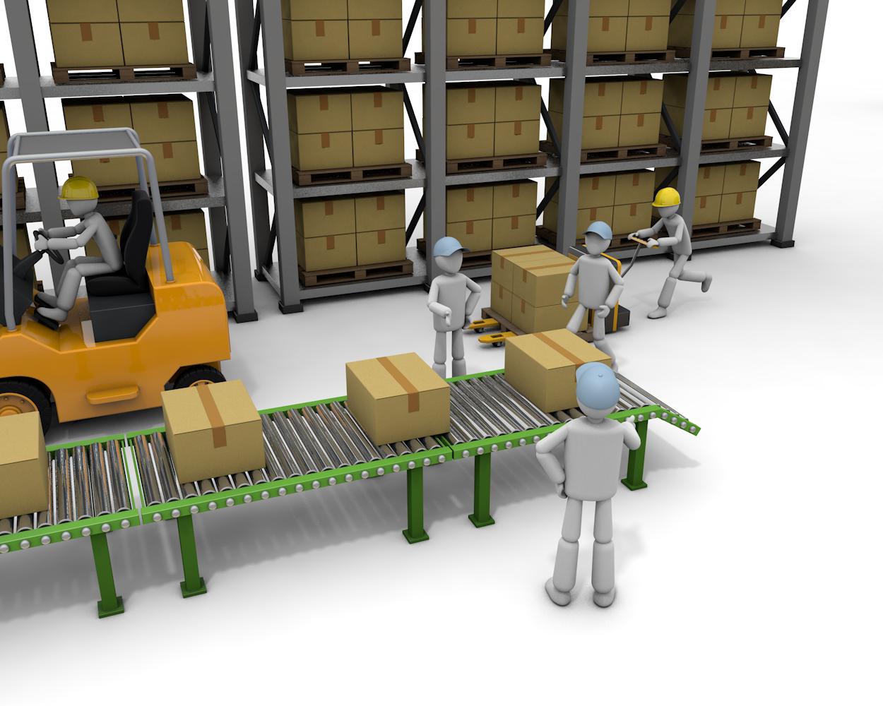 軽作業/きつい - 生産/イラスト/インダストリー/写真/イメージ/フォト/フリー素材