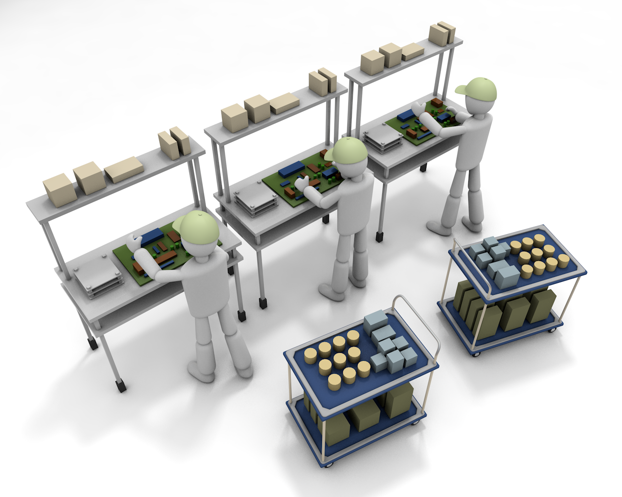 荷物を配達する/軽作業のアルバイト - 生産/イラスト/インダストリー/写真/イメージ/フォト/フリー素材