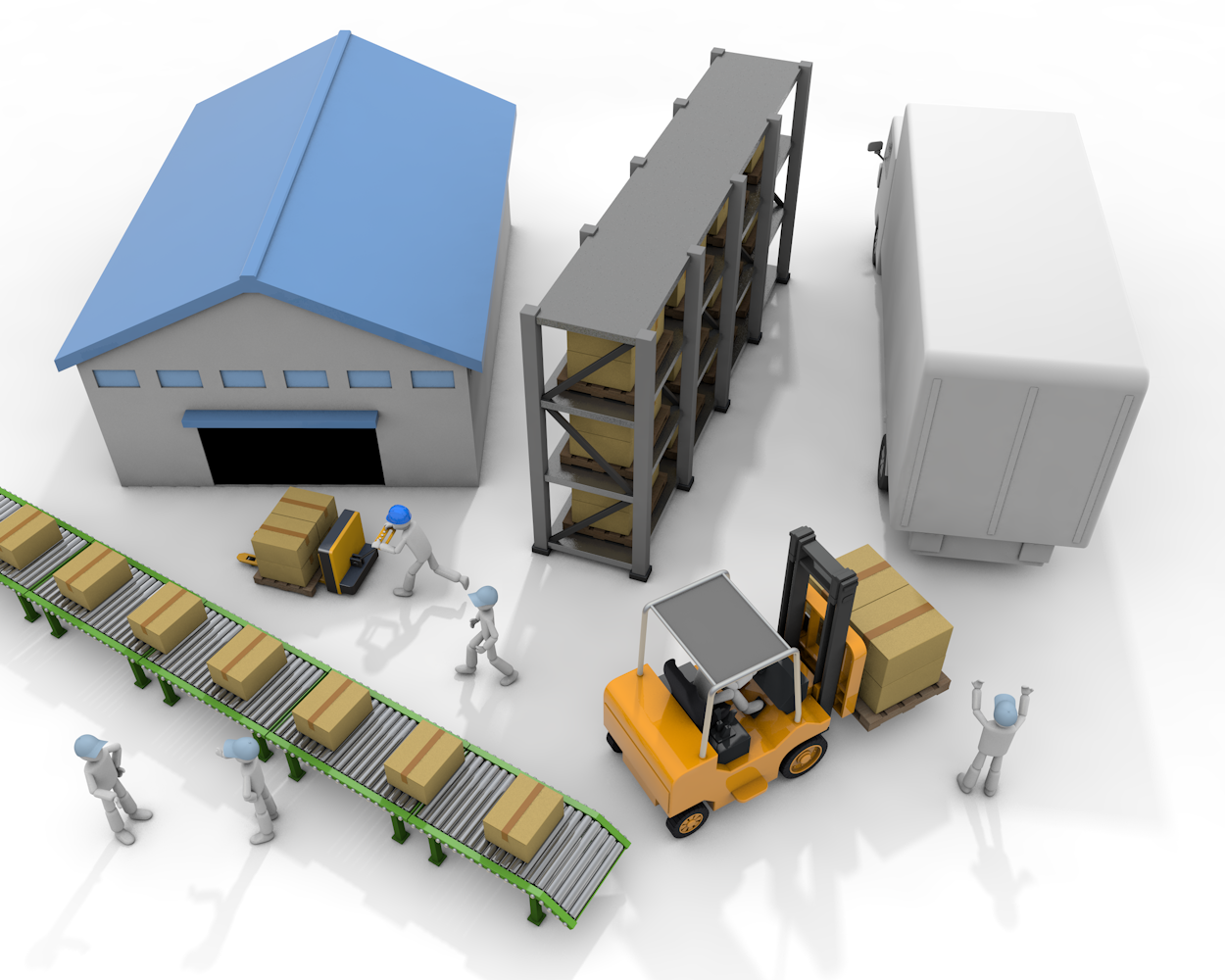 製品工場/一般企業 - 生産/イラスト/インダストリー/写真/イメージ/フォト/フリー素材