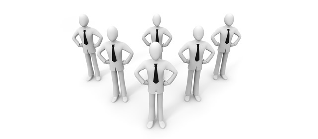ピープル/6人衆/エリート/社員 - イラスト/写真/フリー素材/クリップアート/フォト/商用使用OK