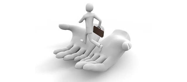 手/つつむ/サラリーマン - イラスト/写真/フリー素材/クリップアート/フォト/商用使用OK