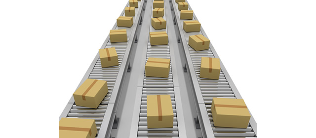 ベルトコンベアー/業務/倉庫 / 警備員 - 生産/イラスト/インダストリー/写真/イメージ/フォト/フリー素材