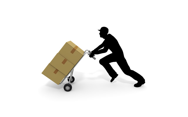 荷物/重い/運ぶ/配達/業務/運ぶ / 自動車 / 搬送 - 生産/イラスト/インダストリー/写真/イメージ/フォト/フリー素材