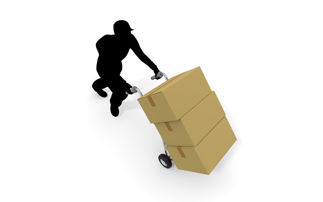 荷造り/スタッフ/作業員/運送/運送業/荷物/集荷 / 搬送 - 生産/イラスト/インダストリー/写真/イメージ/フォト/フリー素材