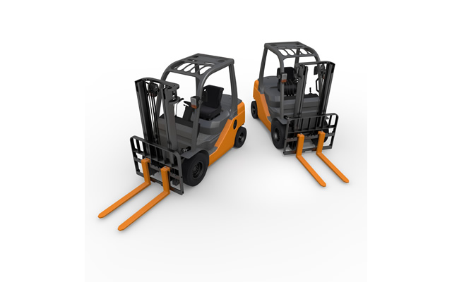 産業車両/重量/駆動力/建築 / 建築現場 - 生産/イラスト/インダストリー/写真/イメージ/フォト/フリー素材