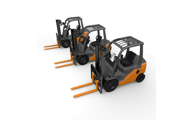 フォークリフト/車両/荷物/構内作業車/荷物/運輸 / 仕事 - 生産/イラスト/インダストリー/写真/イメージ/フォト/フリー素材