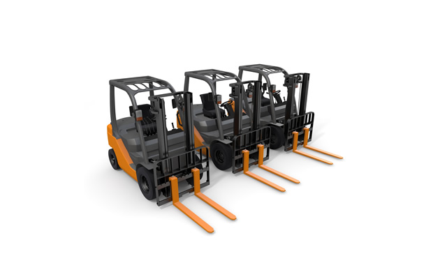 倉庫/業務/運ぶ/運搬車/荷役運転/働く人々 - 生産/イラスト/インダストリー/写真/イメージ/フォト/フリー素材