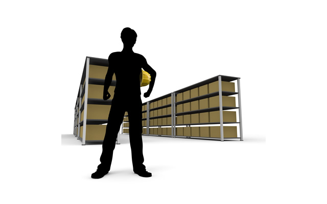 仕事着/ 荷役作業/工場/物流倉庫 /スタッフ/トラック / 配達 - 生産/イラスト/インダストリー/写真/イメージ/フォト/フリー素材