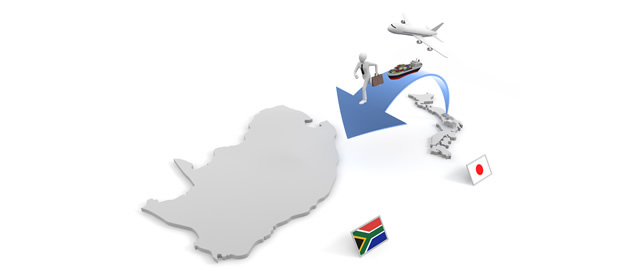 南アフリカ/工場移転/海外支店/貿易/輸出 - イラスト/写真/フリー素材/クリップアート/フォト/商用使用OK
