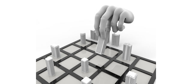 ビジネス戦争/駒/高層ビル - イラスト/写真/フリー素材/クリップアート/フォト/商用使用OK