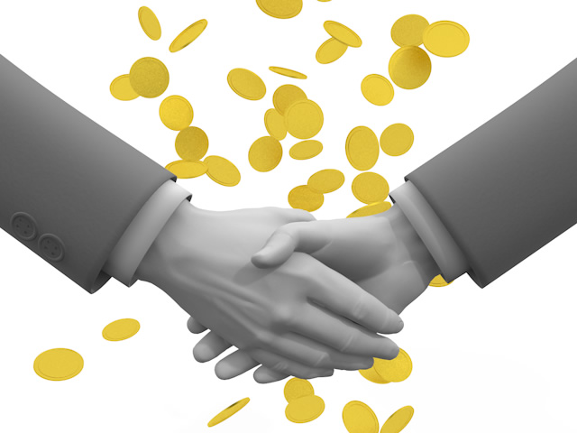 握手/商談成立 - イラスト/写真/フリー素材/クリップアート/フォト/商用使用OK