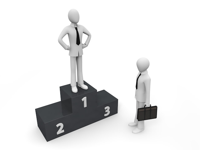 勝者と敗者/厳しいビジネス世界 - イラスト/写真/フリー素材/クリップアート/フォト/商用使用OK