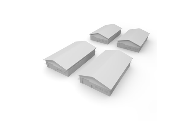 工場/大型/施設/在庫/保存/物流 / コミュニケーション - 生産/イラスト/インダストリー/写真/イメージ/フォト/フリー素材