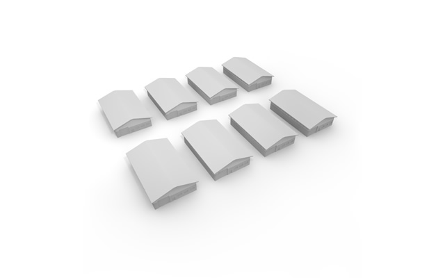 大型施設/在庫/荷物/流通/ビジネスウーマン / タブレット - 生産/イラスト/インダストリー/写真/イメージ/フォト/フリー素材