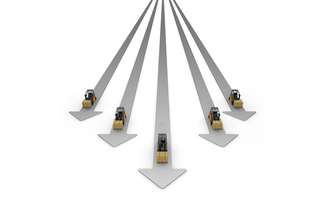 進む/業務/棚/在庫/管理/責任者 / 安全管理 - 生産/イラスト/インダストリー/写真/イメージ/フォト/フリー素材