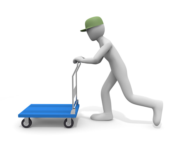 運ぶ - 生産/イラスト/インダストリー/写真/イメージ/フォト/フリー素材