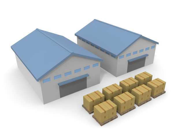 倉庫内 - 生産/イラスト/インダストリー/写真/イメージ/フォト/フリー素材