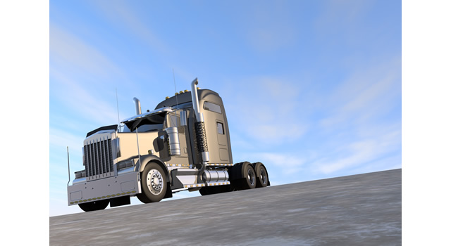 大型トラック - 生産/イラスト/インダストリー/写真/イメージ/フォト/フリー素材