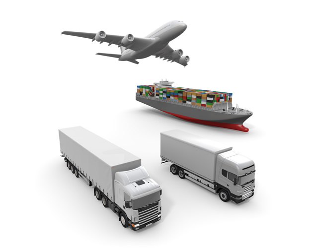 飛行機/コンテナ/輸出貿易/海外 - 生産/イラスト/インダストリー/写真/イメージ/フォト/フリー素材