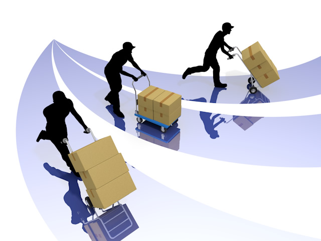 配達｜スピード｜迅速 - 生産/イラスト/インダストリー/写真/イメージ/フォト/フリー素材