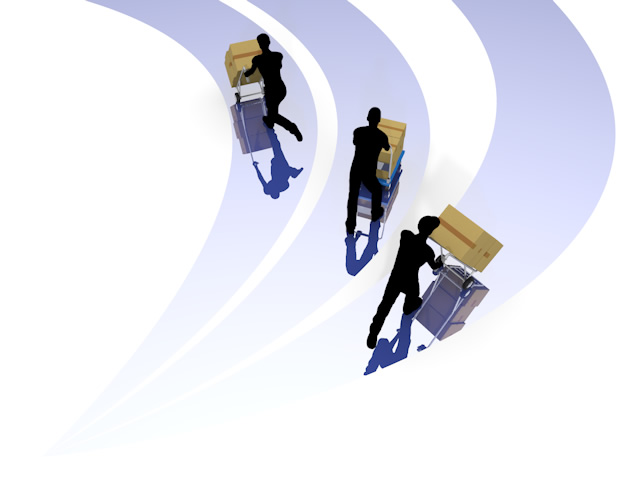 配達｜スピード｜迅速 - 生産/イラスト/インダストリー/写真/イメージ/フォト/フリー素材