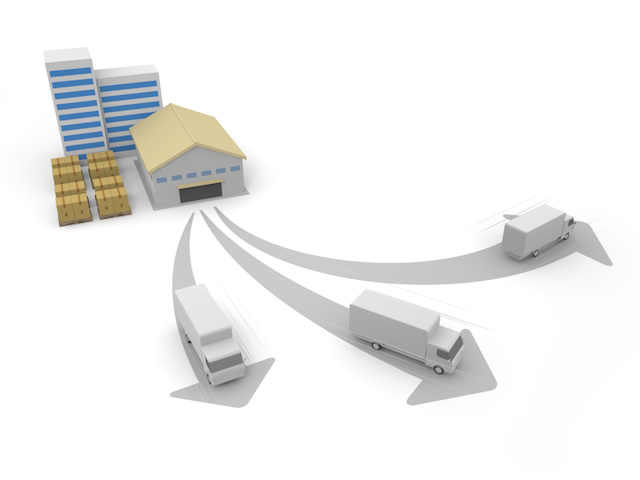 配達｜迅速｜出荷 - 生産/イラスト/インダストリー/写真/イメージ/フォト/フリー素材