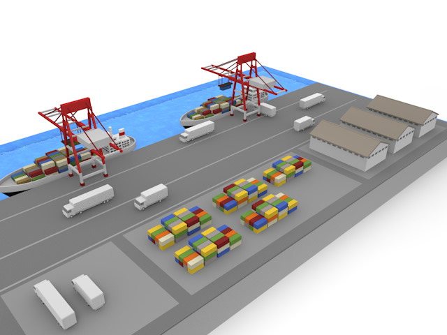 運搬｜運輸｜タンカー - 生産/イラスト/インダストリー/写真/イメージ/フォト/フリー素材