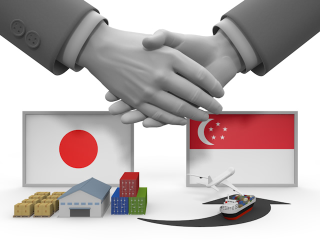 シンガポール｜タンカー｜貿易｜輸出 - 生産/イラスト/インダストリー/写真/イメージ/フォト/フリー素材