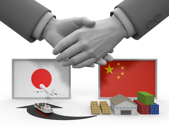 中国｜輸入｜貿易｜商談 - 生産/イラスト/インダストリー/写真/イメージ/フォト/フリー素材