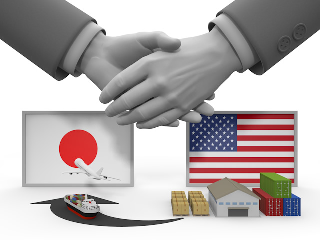 アメリカ｜輸入｜貿易｜商談 - 生産/イラスト/インダストリー/写真/イメージ/フォト/フリー素材