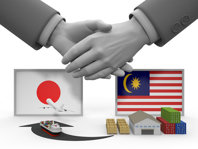 マレーシア｜飛行機｜船｜貿易 - 生産/イラスト/インダストリー/写真/イメージ/フォト/フリー素材