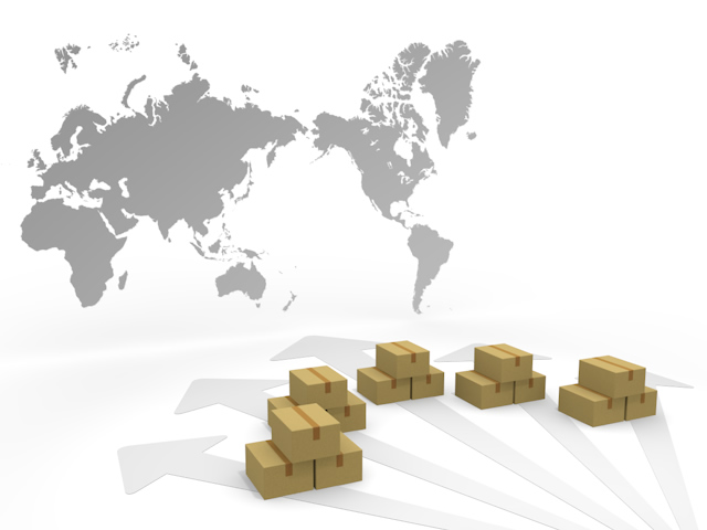 コンテナ/荷物/輸送 - 生産/イラスト/インダストリー/写真/イメージ/フォト/フリー素材