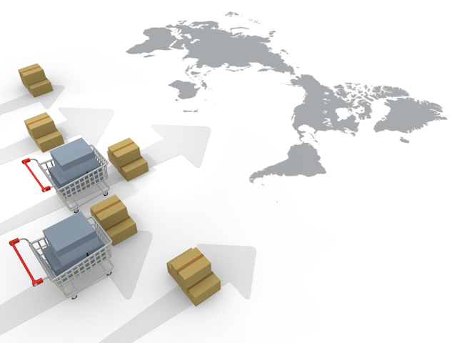 コンテナ/荷物/輸送 - 生産/イラスト/インダストリー/写真/イメージ/フォト/フリー素材